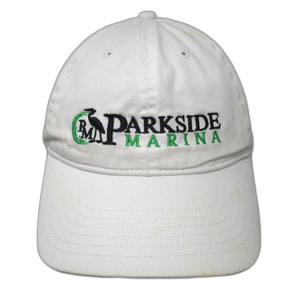 Fersten Worldwide White Baseball Cap One Size Parkside Marina Embroidered Hat